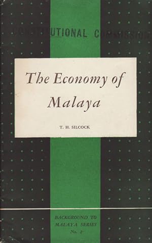 Bild des Verkufers fr The Economy of Malaya. An Essay in Colonial Political Economy. zum Verkauf von Asia Bookroom ANZAAB/ILAB