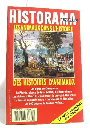 Historama n°9 special les animaux dans l'histoire