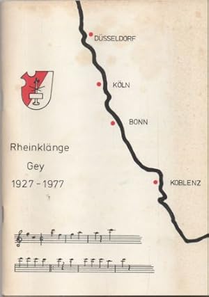 Rheinklänge Gey 1927-1977.