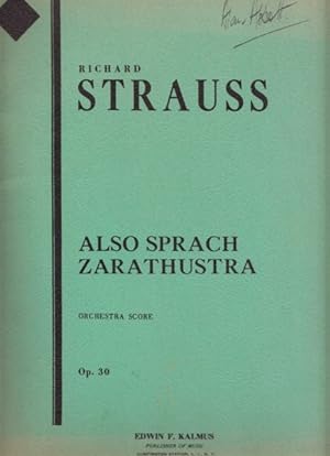 Also Sprach Zarathustra, Op.30 - Full Score