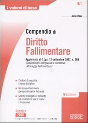 Seller image for Compendio di diritto fallimentare for sale by Libro Co. Italia Srl
