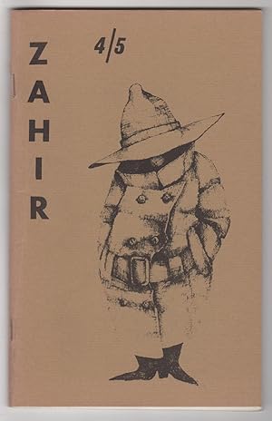 Image du vendeur pour Zahir, Volume 1, Numbers 4/5 (1972) mis en vente par Philip Smith, Bookseller