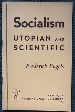 Image du vendeur pour Socialism Utopian and Scientific mis en vente par Cragsmoor Books