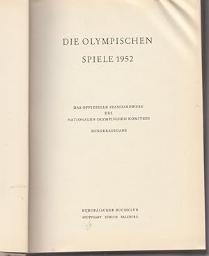 Die Olympische Spiele 1952. Das offizielle Standardwerk des Nationalen Olympischen Komites.