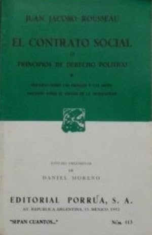 Seller image for El Contrato Social (Spanish Edition) for sale by Von Kickblanc