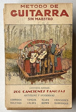 Seller image for Metodo De Guitarra Sin Maestro : Contiene Ademas 200 Canciones Famosas, Antiguas y Modernas : 5 Vols for sale by Light and Shadow Books