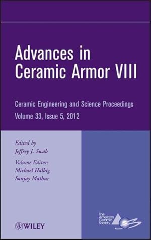 Seller image for Advances in Ceramic Armor VIII for sale by GreatBookPrices