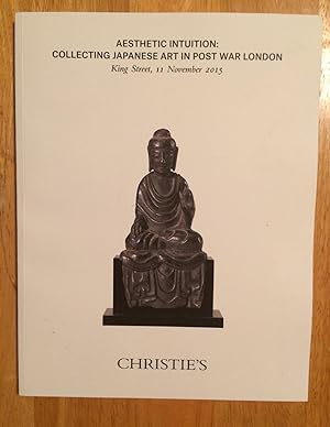 Aesthetic Intuition: Collecting Japanese Art in Post War London. King Street, 11. November 2015