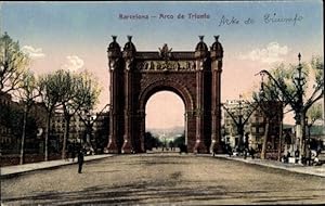 Bild des Verkufers fr Ansichtskarte / Postkarte Barcelona Katalonien, Arco de Triunfo zum Verkauf von akpool GmbH