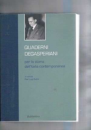 Immagine del venditore per Quaderni degasperiani per la storia dell'Italia contemporanea I. venduto da Libreria Gull