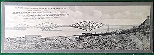 The Forth Bridge - The Labour of 5000 Men for Seven Years Day and Night. Cost over £3,500,000