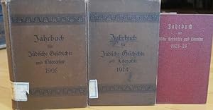 Jahrbuch für jüdische Geschichte und Literatur. Herausgegeben vom Verbande der Vereine für jüdisc...