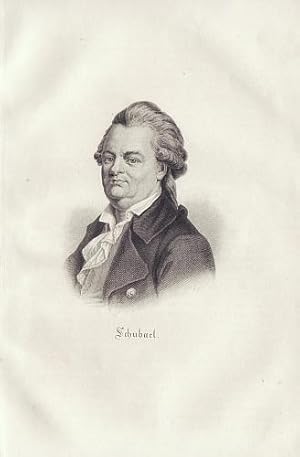 Christian Friedrich Daniel Schubart (1739-1791), Dichter, Komponist.