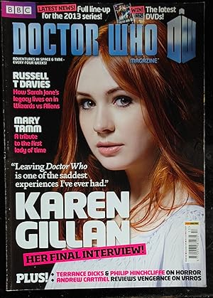 Image du vendeur pour Doctor Who Magazine No.453 (December 2012) mis en vente par Shore Books