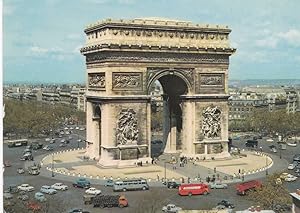 Bild des Verkufers fr POSTAL B6111: PARIS: ARCO DE TRIUMFO zum Verkauf von EL BOLETIN
