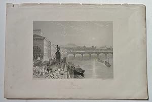 Image du vendeur pour Paris from the Barriere de Passy, c.1860 Engraving mis en vente par Maynard & Bradley