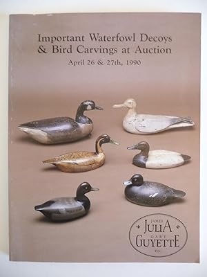 Important Auction of Waterfowl Decoys & Bird Carvings: Featuring the Collection of Tom and Harold...