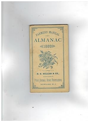 Seller image for FARMERS' MANUAL AND ALMANAC 1889 for sale by Jim Hodgson Books