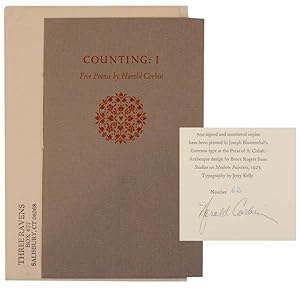 Bild des Verkufers fr Counting: I (Signed Limited Edition) zum Verkauf von Jeff Hirsch Books, ABAA