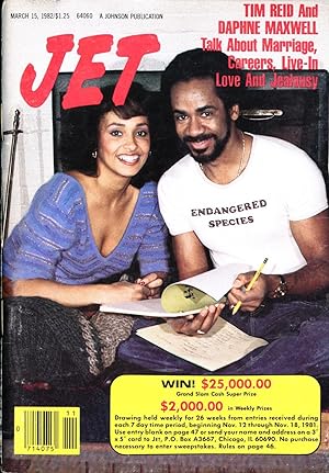 Seller image for Jet (Vintage digest magazine, March 15, 1982) for sale by Well-Stacked Books