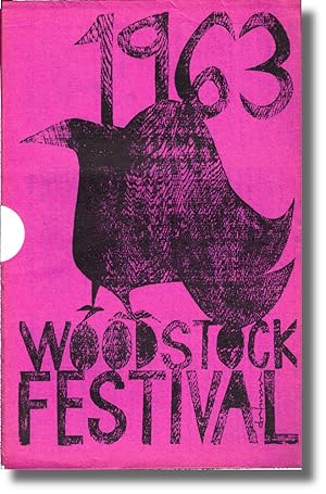 Woodstock Festival of Music and Art Summer, 1963 Program Guide