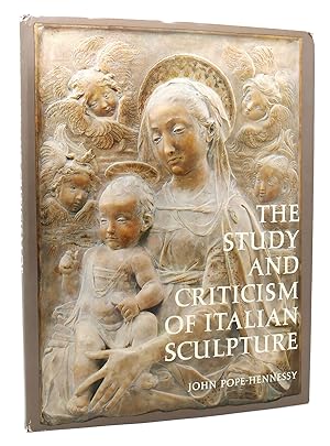 Bild des Verkufers fr THE STUDY AND CRITICISM OF ITALIAN SCULPTURE zum Verkauf von Rare Book Cellar