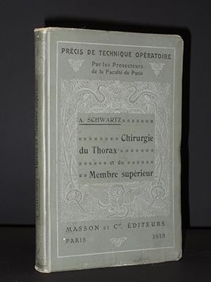 Chirurgie du Thorax et du Membre Superieur