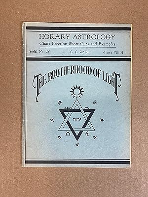 Imagen del vendedor de Horary Astrology: Chart Erection Short Cuts and Examples (Serial No. 36, Course VIII-H) a la venta por Fahrenheit's Books