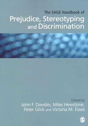 Image du vendeur pour SAGE Handbook of Prejudice, Stereotyping and Discrimination mis en vente par GreatBookPrices