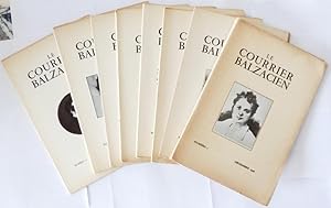 Le Courrier Balzacien. Collection complète : n° 1 - 10.