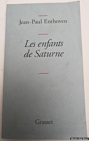 Imagen del vendedor de Les enfants de Saturne a la venta por Librairie Alain Brieux