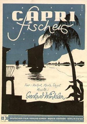 Seller image for Capri Fischer. Musik : Gerhard Winkler, Text Ralph Maria Siegel. for sale by Antiquariat Heinz Tessin