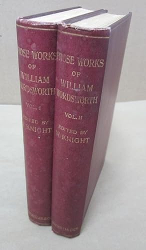 Prose Works of William Wordsworth (2 volumes)