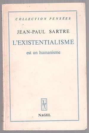 Immagine del venditore per L'existentialisme est un humanisme venduto da LibrairieLaLettre2