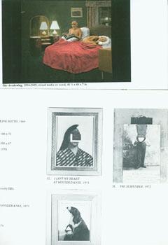 Dossier related to Llyn Foulkes from Peter Selz Files, including:Llyn Foulkes: Fifty Paintings, C...