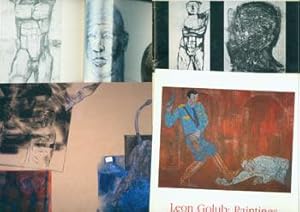 Dossier related to artist Leon Golub from Peter Selz Files, including:Exhibition Catalog, Allan F...