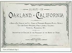Victorian Views: Views of Oakland Dated 1893. (Facsimile of 19th Century View Book of California:...