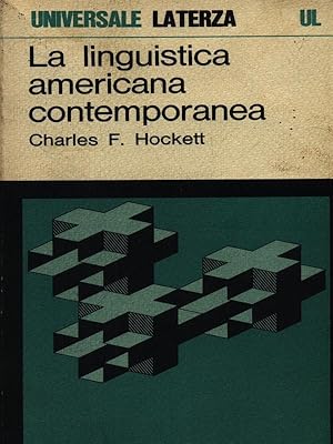 La linguistica americana contemporanea