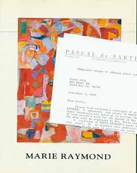 Marie Raymond - Forty Years of Abstract Painting. (Exhibition: October 1988.)