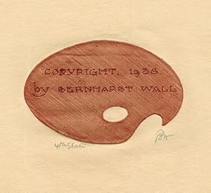 Imagen del vendedor de Bernhardt Wall's Etched Palette. Third State. Signed. a la venta por Wittenborn Art Books