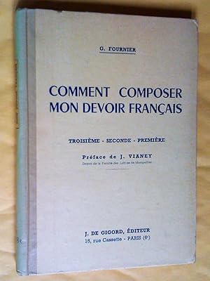 Comment composer mon devoir de français, troisième, seconde, première