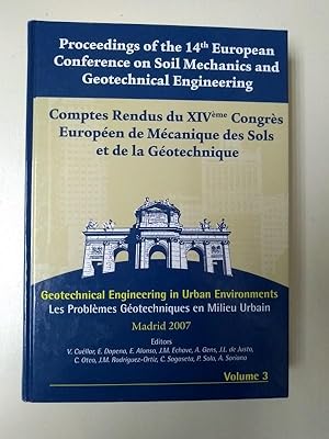 Proceedings of the 14 th European Conference on Soil Mechanics and Geotechnical Engineering. 3