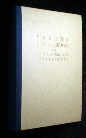 Immagine del venditore per Lebensbeschreibung seinem Sohn in d. Feder diktiert. Deutsche Musikbcher ; N. F. Bd. 22. venduto da Roland Antiquariat UG haftungsbeschrnkt