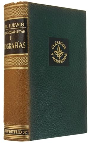 BIOGRAFIAS, Tomo I:: Prólogo de Carlos Soldevila. Cleopatra. Goethe. Genio y Carácter: Maquiavelo...