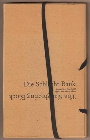 Seller image for Die Schlacht Bank - The Slaughtering Block. Design Rosa Loeffel. Translated by Bill Edmonds and Gabriel Morgan. for sale by Antiquariat Neue Kritik