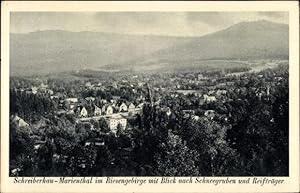 Seller image for Ansichtskarte / Postkarte Szklarska Schreiberhau Riesengebirge Schlesien, Marienthal, Ortsansicht, Schneegruben for sale by akpool GmbH