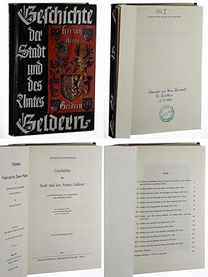 Bild des Verkufers fr Geschichte der Stadt und des Amtes Geldern. Unter Bercksichtigung der Landesgeschichte nach authentischen Quellen; von den Ursprngen bis 1863. 2. Aufl. zum Verkauf von Antiquariat Lehmann-Dronke