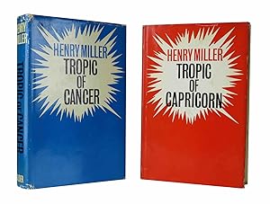 Seller image for Tropic of Cancer [with] Tropic of Capricorn - Both signed, located and dated by the Author for sale by John Atkinson Books ABA ILAB PBFA