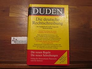 Bild des Verkufers fr Duden, Rechtschreibung der deutschen Sprache. [red. Bearb.: Werner Scholze-Stubenrecht und Matthias Wermke in Zusammenarbeit mit Gnther Drosdowski und unter Mitw. weiterer Mitarb. der Dudenredaktion .] / Der Duden in 12 Bnden ; Bd. 1 zum Verkauf von Antiquariat im Kaiserviertel | Wimbauer Buchversand