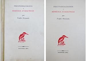 Imagen del vendedor de Psicofarmacologa y remedios atarcticos. a la venta por Hesperia Libros